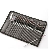 Без бренда «Коробка 50 шт.: Набор кистей для рисования в чехле, премиум набор (23 нейлоновых кисти, 1 мастихин)» в Нижневартовске