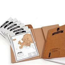 Без бренда «Скретч-карта мира стирающаяся. Карта путешествий» в Нижневартовске