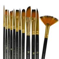 Без бренда «Кисти для рисования набор (12 шт)» в Нижневартовске в интернет-магазине Без бренда «Кисти для рисования набор (12 шт)» в Нижневартовске