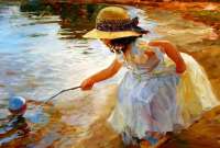 Без бренда «Девочка пытается спасти мяч» в Нижневартовске в интернет-магазине  Без бренда «Девочка пытается спасти мяч» в Нижневартовске