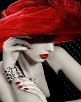 Без бренда «Коробка 20 шт: Девушка с красной шляпой» в Нижневартовске