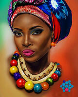 Без бренда «Портрет яркой женщины» в Нижневартовске в интернет-магазине  Без бренда «Портрет яркой женщины» в Нижневартовске