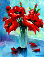 Без бренда «Букет красных маков» в Нижневартовске в интернет-магазине  Без бренда «Букет красных маков» в Нижневартовске