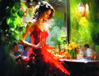 Без бренда «Милая девушка с бокалом шампанского» в Нижневартовске