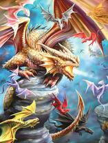 Царство драконов на отвесных скалах