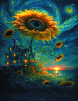 Без бренда «Фэнтези сюжет с подсолнухом» в Нижневартовске