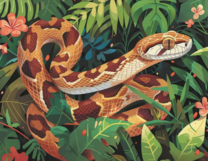 Без бренда «Маисовый полоз в зеленой листве» в Нижневартовске