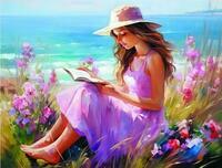 Без бренда «Девочка читает на берегу» в Нижневартовске в интернет-магазине  Без бренда «Девочка читает на берегу» в Нижневартовске